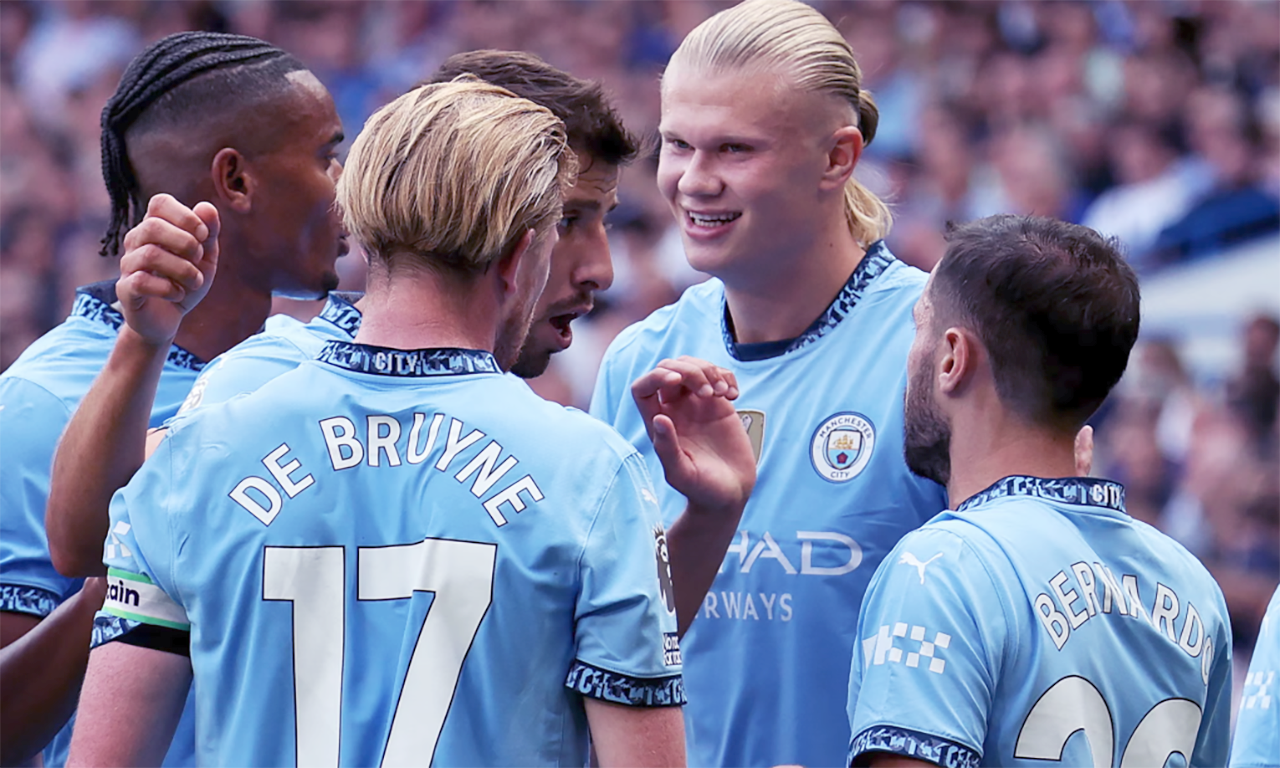 Haaland giúp Man City hạ Chelsea 