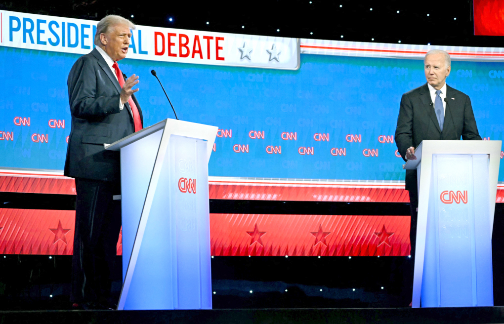 Cuộc tranh luận giữa Tổng thống Joe Biden, đảng Dân chủ và Donald Trump, đảng Cộng hòa bắt đầu lúc 21h ngày 27/6 tại thành phố Atlanta, bang Georgia.